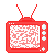 free_red_tv_icon_by_amai_raion